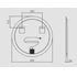 Зеркало Silver Mirrors Savanna - Lite D600 (открытая подсветка, сенсорный выключатель) LED-00002636