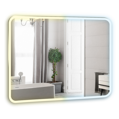 Зеркало Silver Mirrors Стив ТХ 1000х800 (LED-подсветка, сенсорный выключатель) LED-00002697