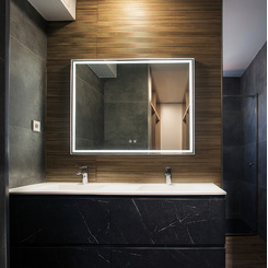 Зеркало Silver Mirrors Ливия-Р 800х600 (сенсорный выключатель, датчик присутствия) LED-00002744