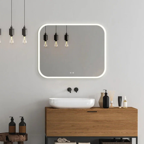 Зеркало Silver Mirrors Стив-Р 1000х800 (сенсорный выключатель, датчик присутствия) LED-00002745