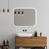 Зеркало Silver Mirrors Стив-Р 1000х800 (сенсорный выключатель, датчик присутствия) LED-00002745