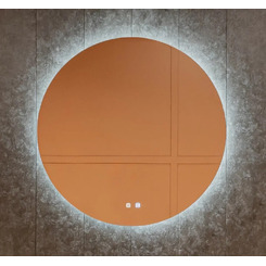 Зеркало Silver Mirrors Саванна-Р D770 (сенсорный выключатель, датчик присутствия) LED-00002746