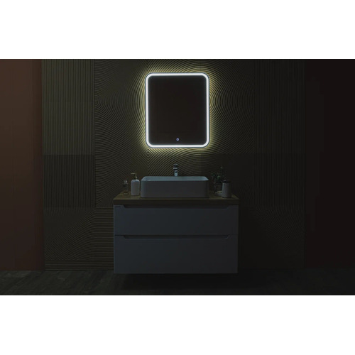 Зеркало Silver Mirrors Стив 600х700 (сенсорный выключатель) LED-00002840