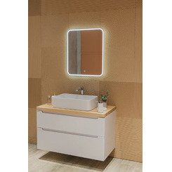 Зеркало Silver Mirrors Стив 600х700 (сенсорный выключатель) LED-00002840