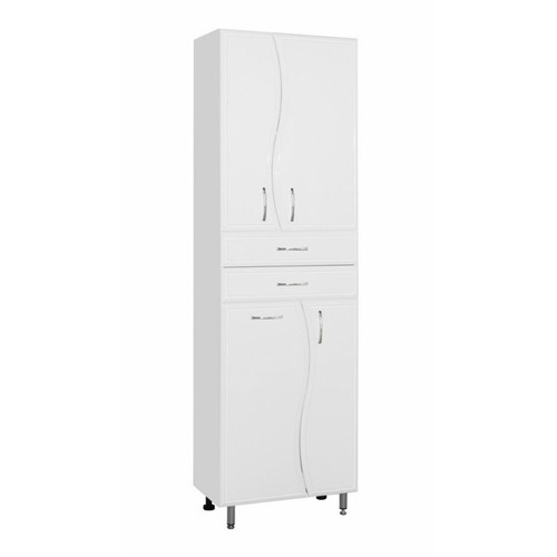 Пенал напольный Style Line 600 (2ящ.корзина) 2000х600х340 Волна ЛС-000010047