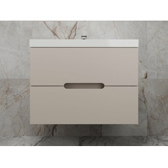 Тумба подвесная Style Line Матис 80 Classic 80 (2 ящика) крем эмаль ЛС-00002308