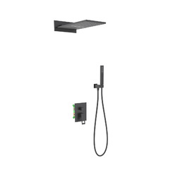Душевая система встроенная Timo Briana SX-7139/03SM черный из латуни