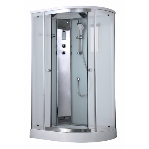 Душевая кабина Timo Comfort Fabric Glass 120х85х220 T-8802LF прямоугольная-асимметричная