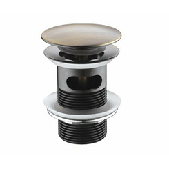 Донный клапан Push-up Wasser Kraft A046 светлая бронза