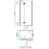 Душевой уголок Wasser Kraft Aller 10H06L BLACK MATT 120х80 профиль чёрный, левый