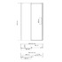 Душевая дверь Wasser Kraft Alme 15R05