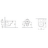Подвесной унитаз Am.Pm Like C801700SC FlashClean с сиденьем микролифт