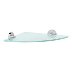Полка угловая с держателями Ellux Elegance Ele 033-С08 (30 см)