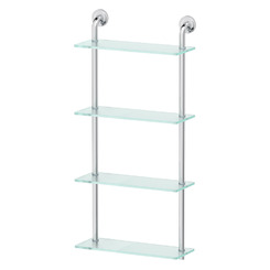 Полка 4-х ярусная Ellux Elegance Ele 047 40 см