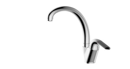 Смеситель Bravat Simple F7135193CP-1-RUS для кухни