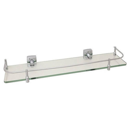 Полка стеклянная Fixsen Kvadro FX-61303В с ограничителем