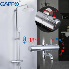 Душевая система Gappo G2490 с термостатом
