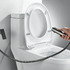 Гигиенический душ Shevanik S9605T-1 со смесителем оружейная сталь матовая