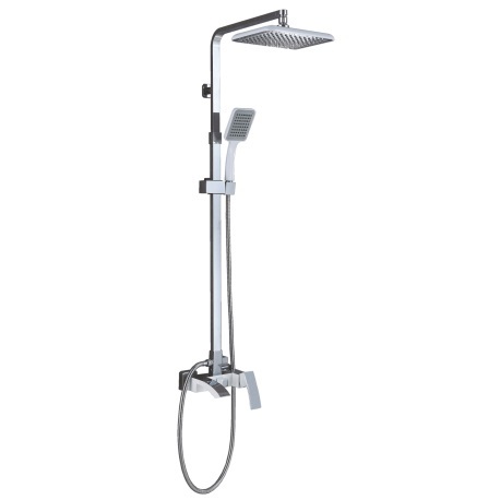 Душевая система Ganzer GZ 44062F (25062F) хром-белый