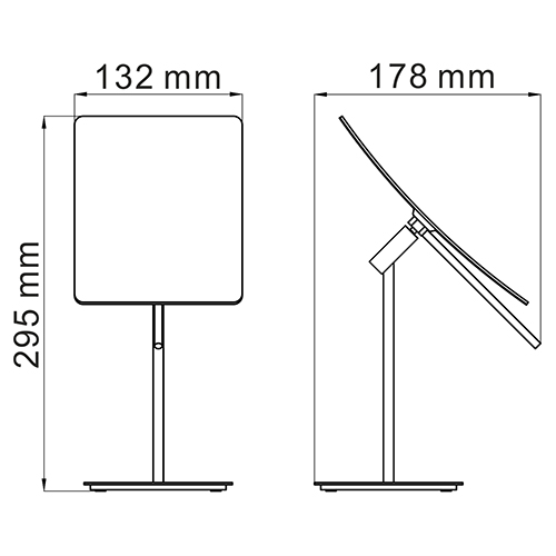 Косметическое зеркало Wasser Kraft K-1006