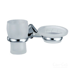 Стакан и мыльница Wasser Kraft Aller K-1126 с держателем