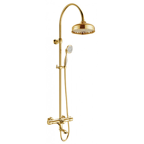 Душевая система с термостатом Kaiser Aria 03182-3 Gold