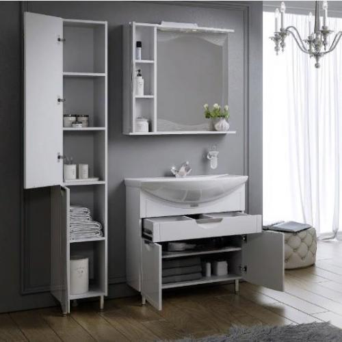 Зеркало шкаф Alavann Monaco 80 L