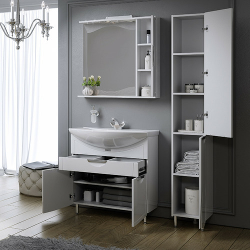 Зеркало шкаф Alavann Monaco 80 R