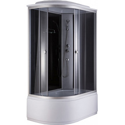 Душевая кабина Niagara NG-2510R тонированное стекло с крышей
