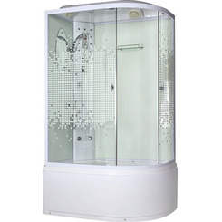 Душевая кабина Niagara NG-310 L прозрачное стекло с мозаикой