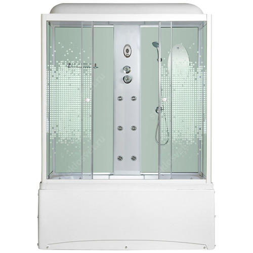 Душевая кабина Niagara NG-3150 прозрачное стекло с мозаикой