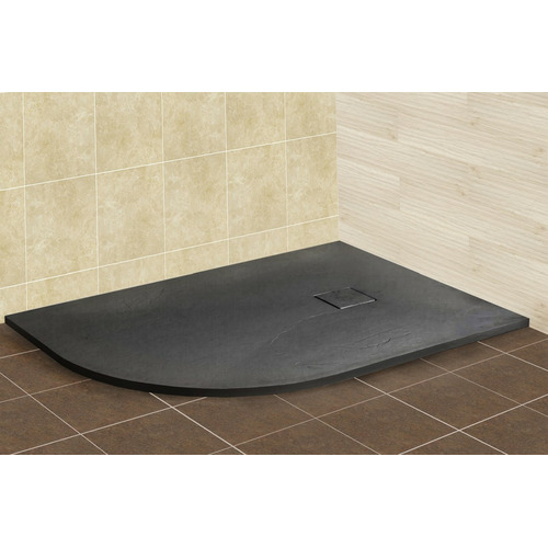 Душевой поддон RGW Stone Tray ST/AR-0128G 80х120 правосторонний серый