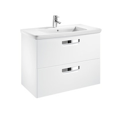 Тумба с раковиной Roca Gap 60 белая подвесная