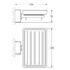 Держатель с мыльницей FBS Esperado Esp 010