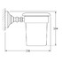 Стакан 3SC Stilmar Antic Bronze Sti 503