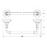 Штанга 3SC Stilmar Antic Bronze Sti 512 40 см для полотенец