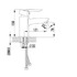 Смеситель Lemark Mars LM3506C для раковины