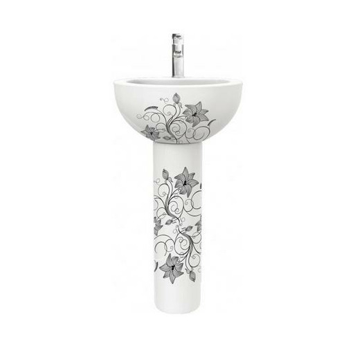 Раковина Sanita Luxe Art Flora 48