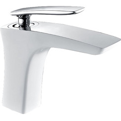 Смеситель для раковины Timo Helmi 4061/00-16F хром-белый