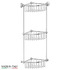 Пол 3SC Stilmar Chrome Sti 009 угловая 3-х ярусная