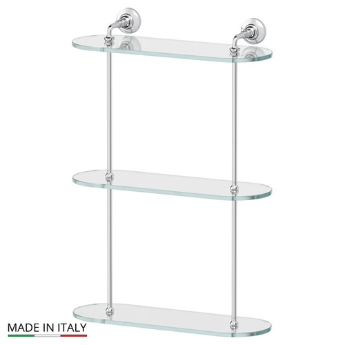Полка 3SC Stilmar Chrome Sti 017 40 см 3-х ярусная