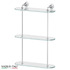 Полка 3SC Stilmar Chrome Sti 017 40 см 3-х ярусная