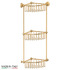 Полка 3SC Stilmar Satin Gold Sti 309 угловая 3-х ярусная