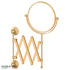 Зеркало 3SC Stilmar Satin Gold Sti 320 косметическое, двустороннее