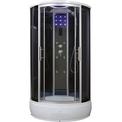 Душевая кабина Timo Standart T-1180 тонированное стекло с гидромассажем