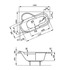 Акриловая ванна Vagnerplast Selena 147х100 left