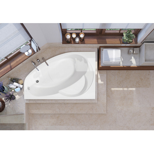 Акриловая ванна Vagnerplast Flora 150х100 left