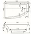 Акриловая ванна Vagnerplast Veronella Offset 160х105 Right