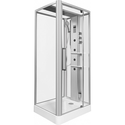 Душевая кабина Am.Pm Awe W15C-804-090MTE 90х90 с гидромассажем и парогенератором