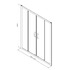 Душевая дверь Am.Pm Bliss L W53S-1402190MT 140х190